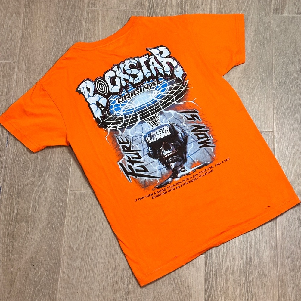 Rockstar Originals Oversized Tee - Orange
